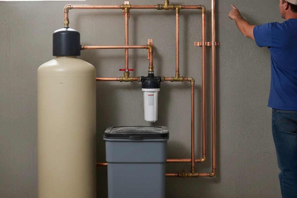 Whole-house water treatment system installed in Cedar Hill